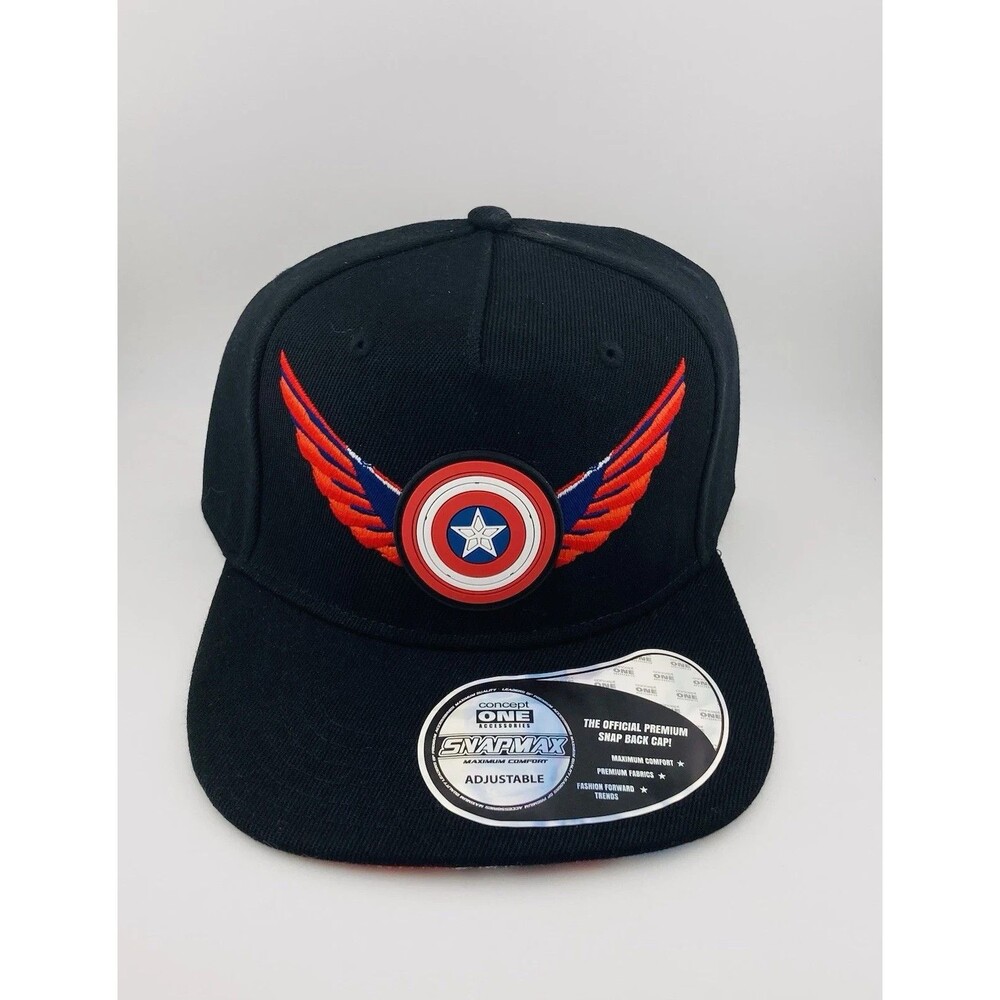 Captain America Brave New World Adjustable Baseball Cap Hat SNAPMAX OSFM NWT